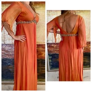 CUSTOM-MADE GORGEOUS NIGHT MAXI DRESS